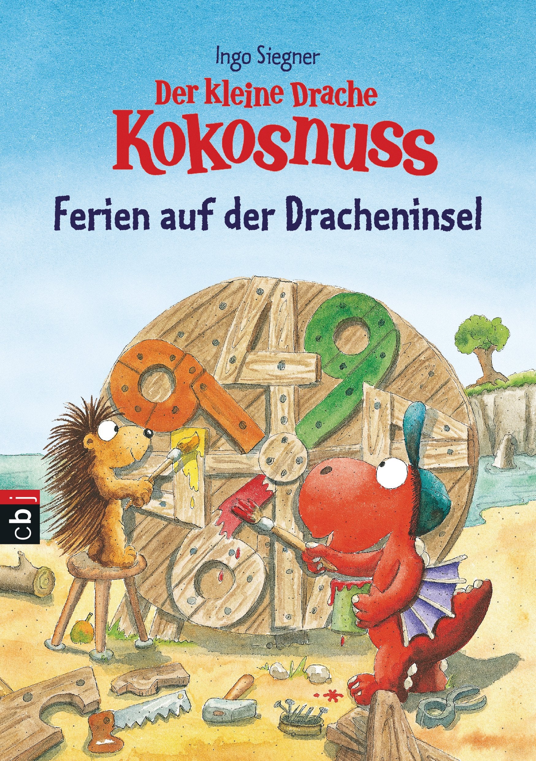 Der kleine Drache Kokosnuss - Ferien auf der Dracheninsel: Rätselblock (Spannende Rätselhefte, Band 5) Non-fiction