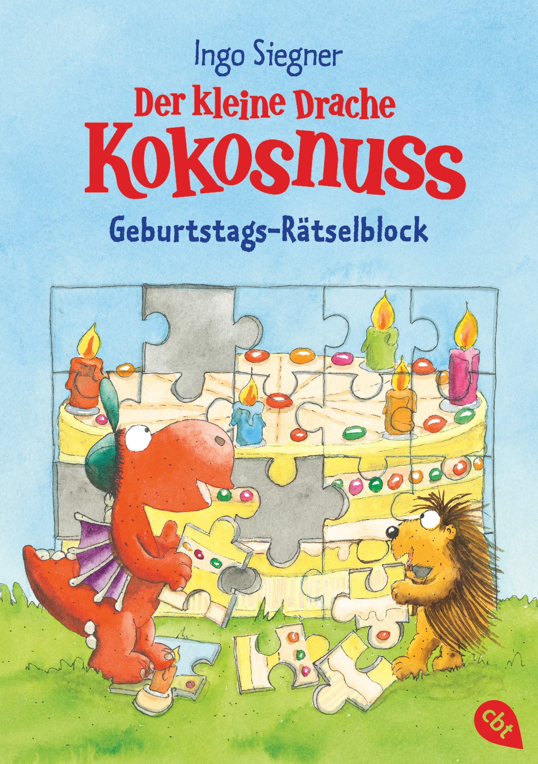 Der kleine Drache Kokosnuss - Geburtstags-Rätselblock Non-fiction