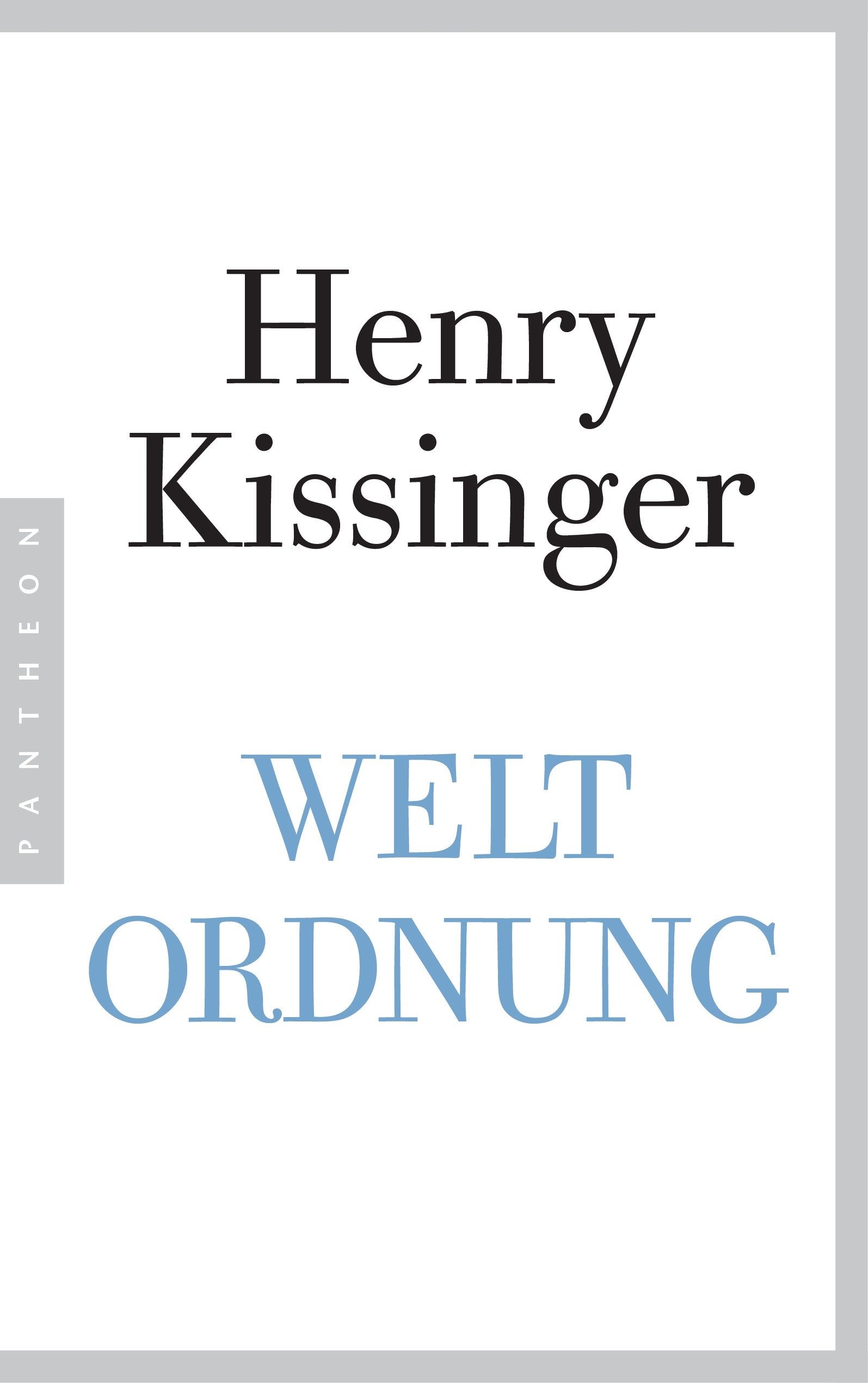 Weltordnung Books