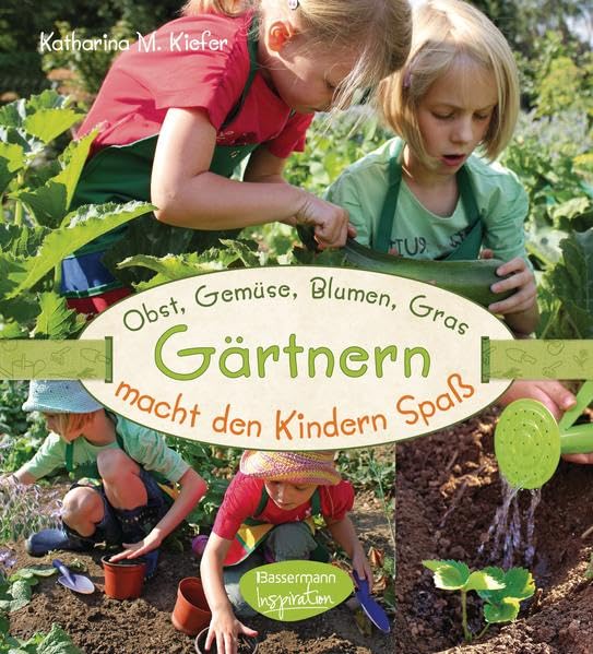 Obst, Gemüse, Blumen, Gras - Gärtnern macht den Kindern Spaß Garden & Plants
