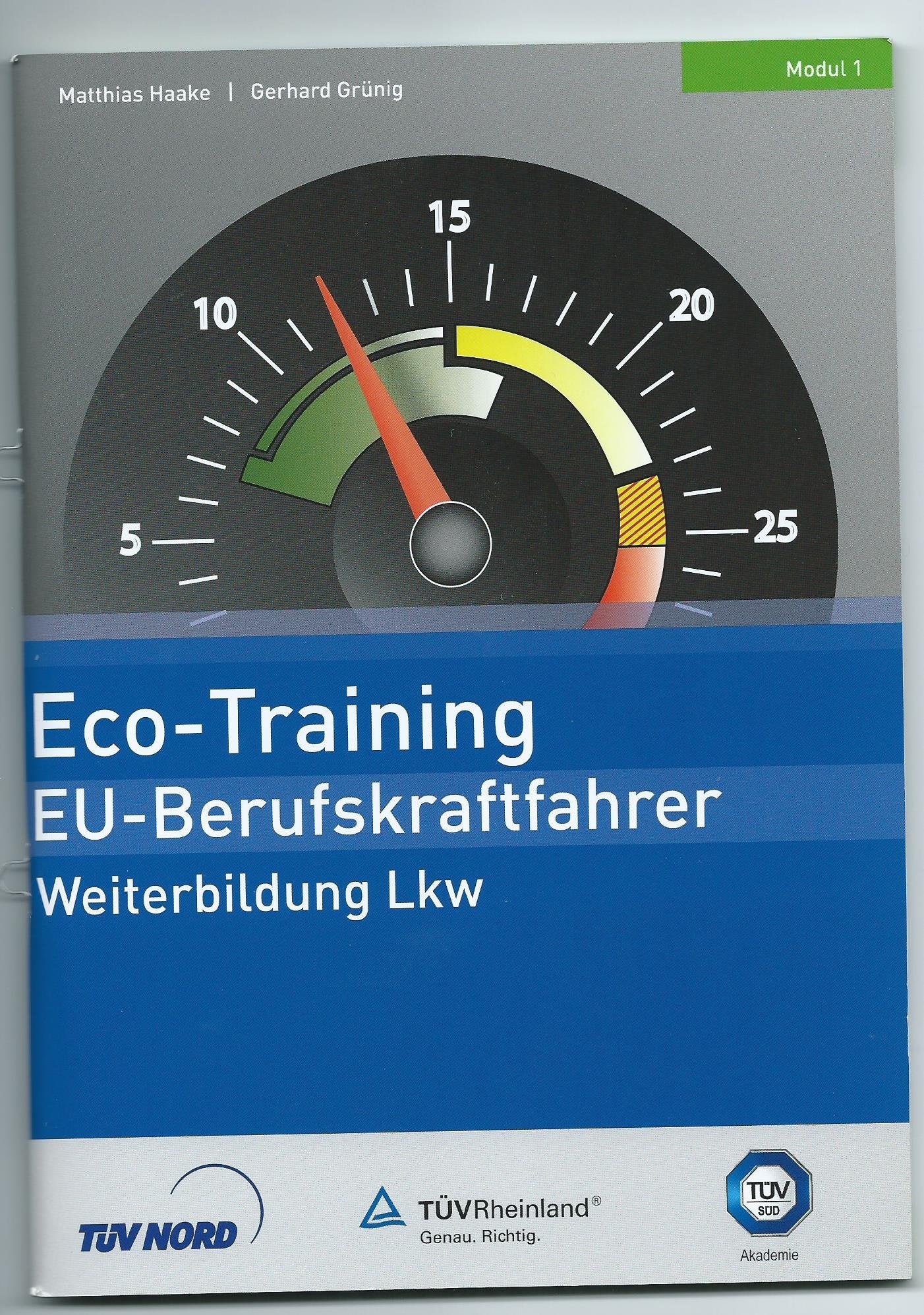 Eco-Training EU-Berufskraftfahrer: Weiterbildung Lkw. Arbeits- und Lehrbuch (EU-BKF: Berufskraftfahrer-Weiterbildung) Business, Finance & Career