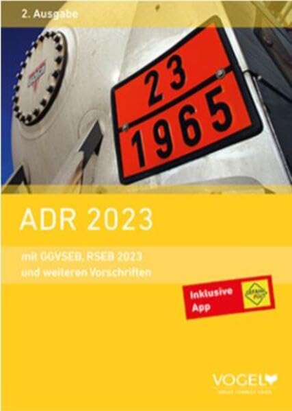 ADR 2023 | 2. Ausgabe: mit GGVSEB, RSEB 2023 und weiteren Vorschriften Law