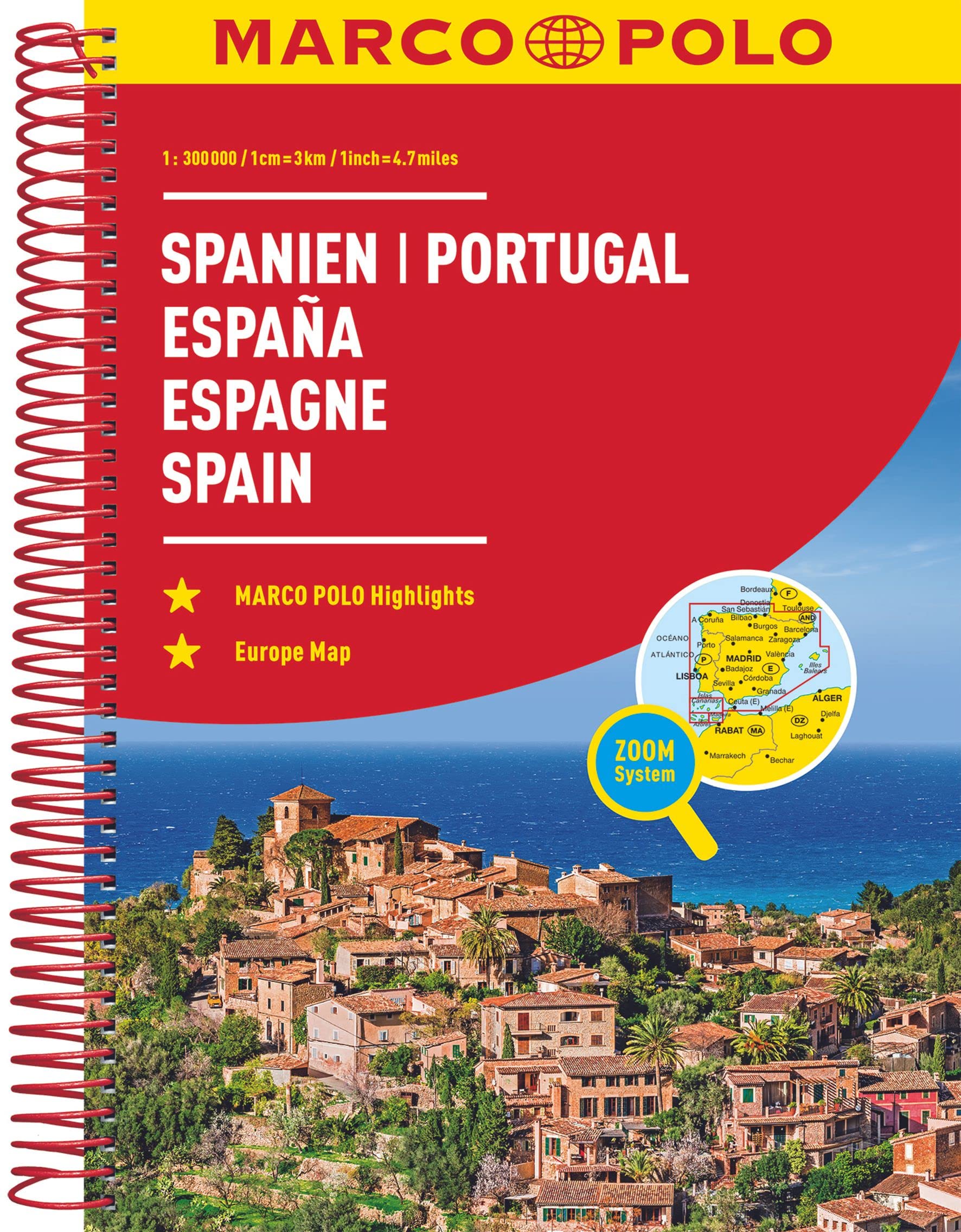 MARCO POLO Reiseatlas Spanien, Portugal 1:300.000: mit Europa 1:4,5 Mio. Leisure, Home & Garden