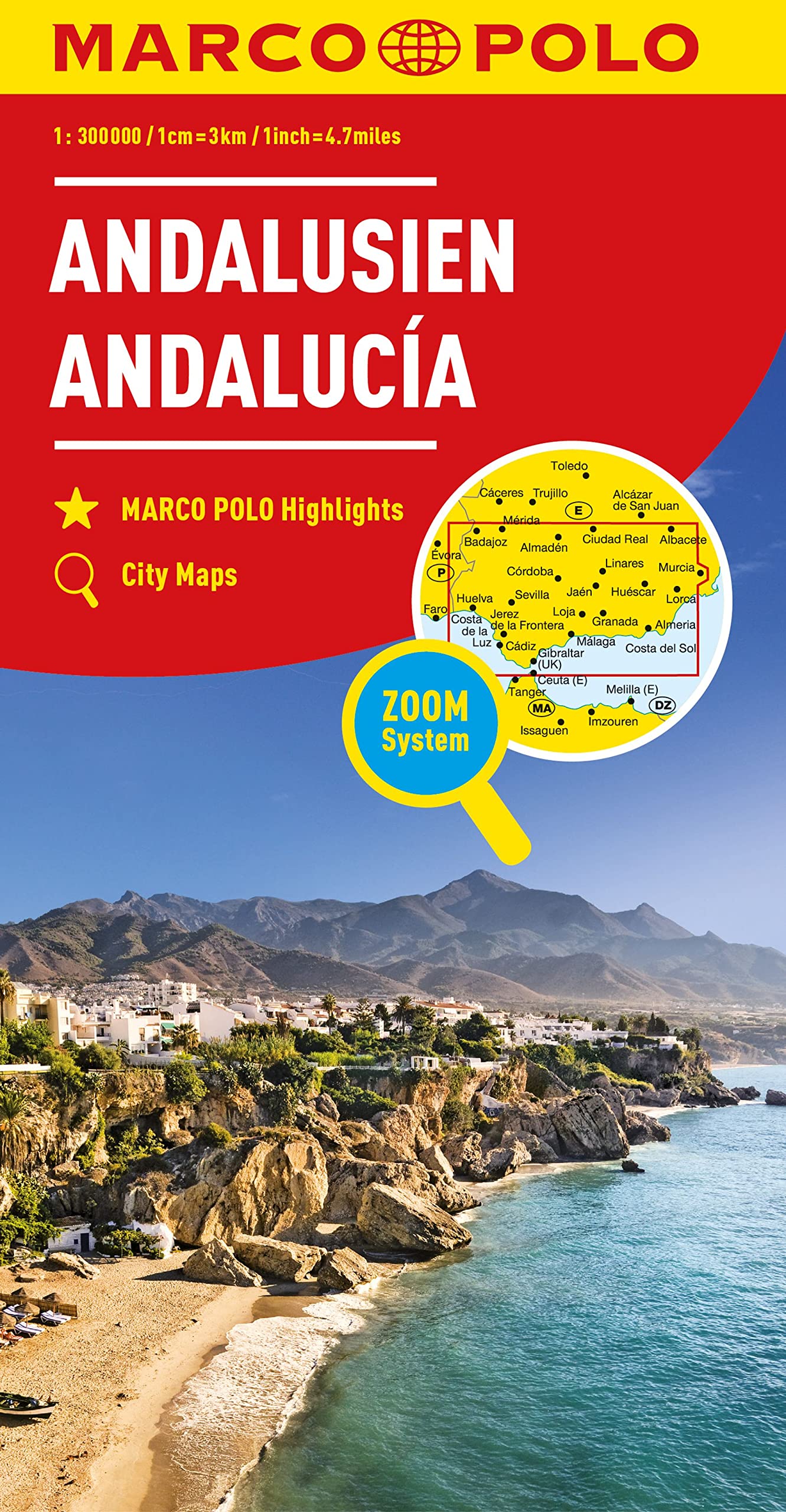 MARCO POLO Regionalkarte Andalusien 1:300.000: Costa del Sol, Sevilla, Cordoba, Granada Leisure, Home & Garden