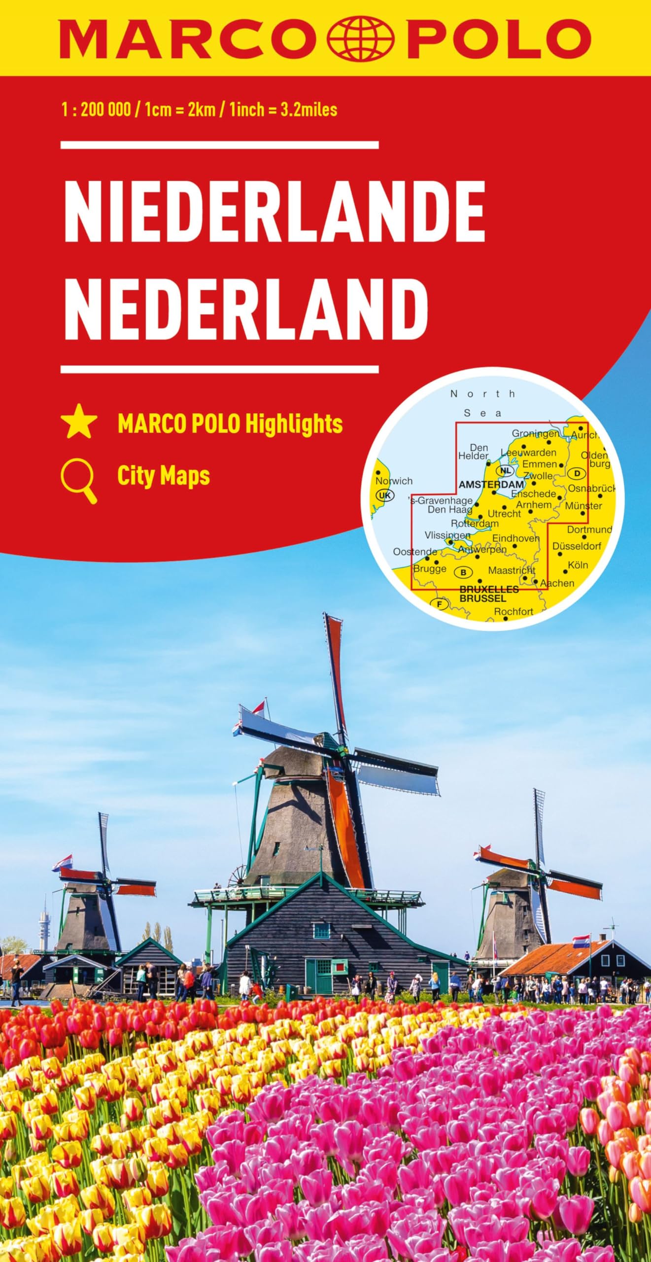 MARCO POLO Regionalkarte Niederlande 1:200.000 Leisure, Home & Garden