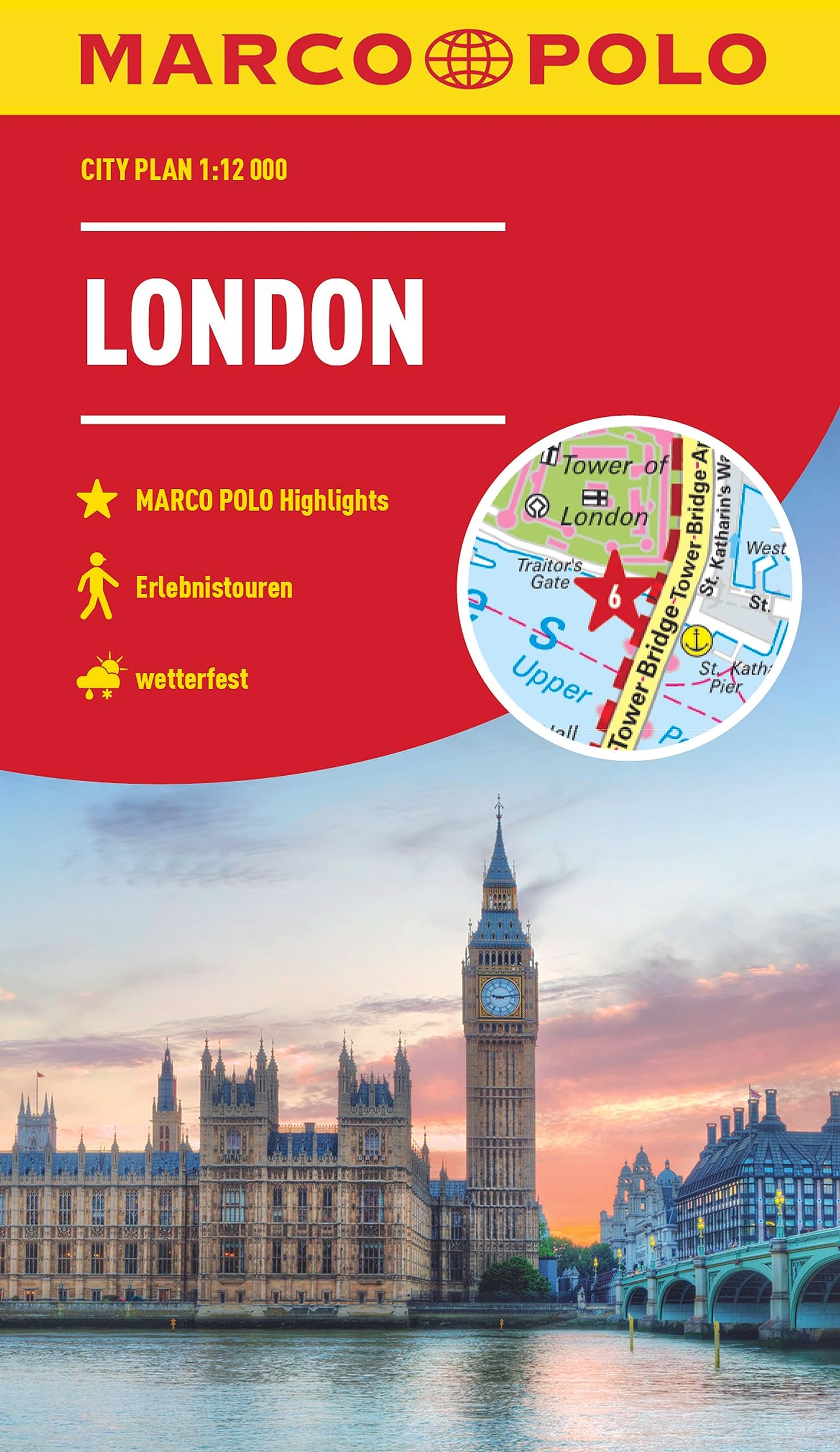 MARCO POLO Cityplan London 1:12.000 Leisure, Home & Garden