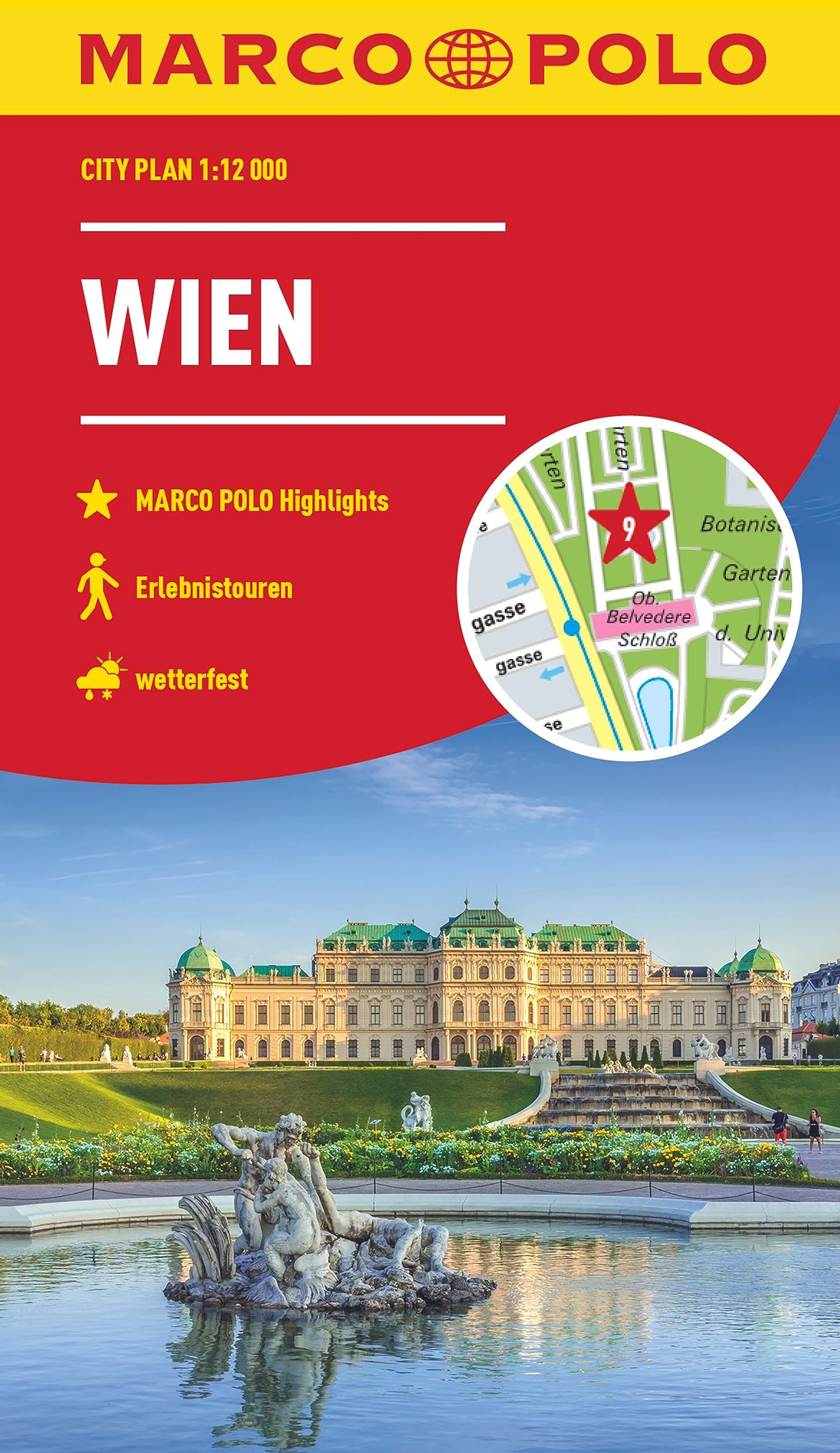 MARCO POLO Cityplan Wien 1:12.000 Leisure, Home & Garden