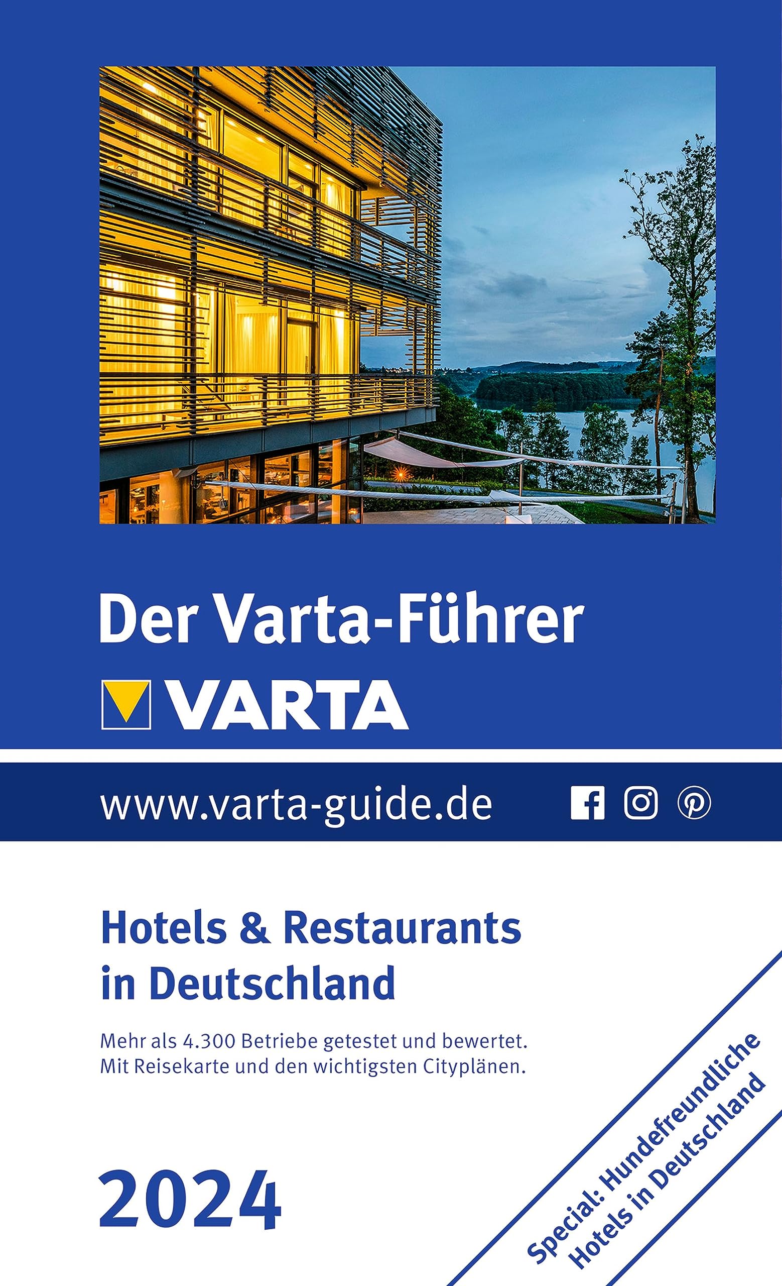 Der Varta-Führer 2024 Hotels & Restaurants in Deutschland (VARTA Hotel- und Restaurantführer) Leisure, Home & Garden