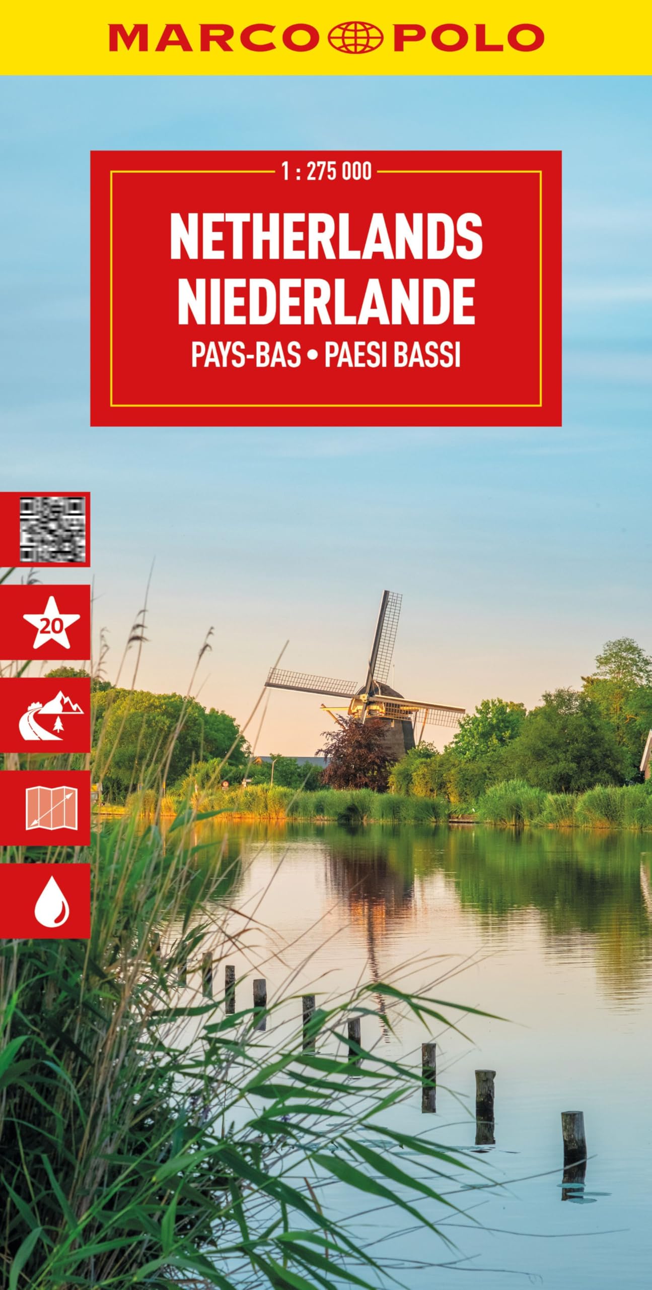 MARCO POLO Reisekarte Niederlande 1:275.000 Leisure, Home & Garden