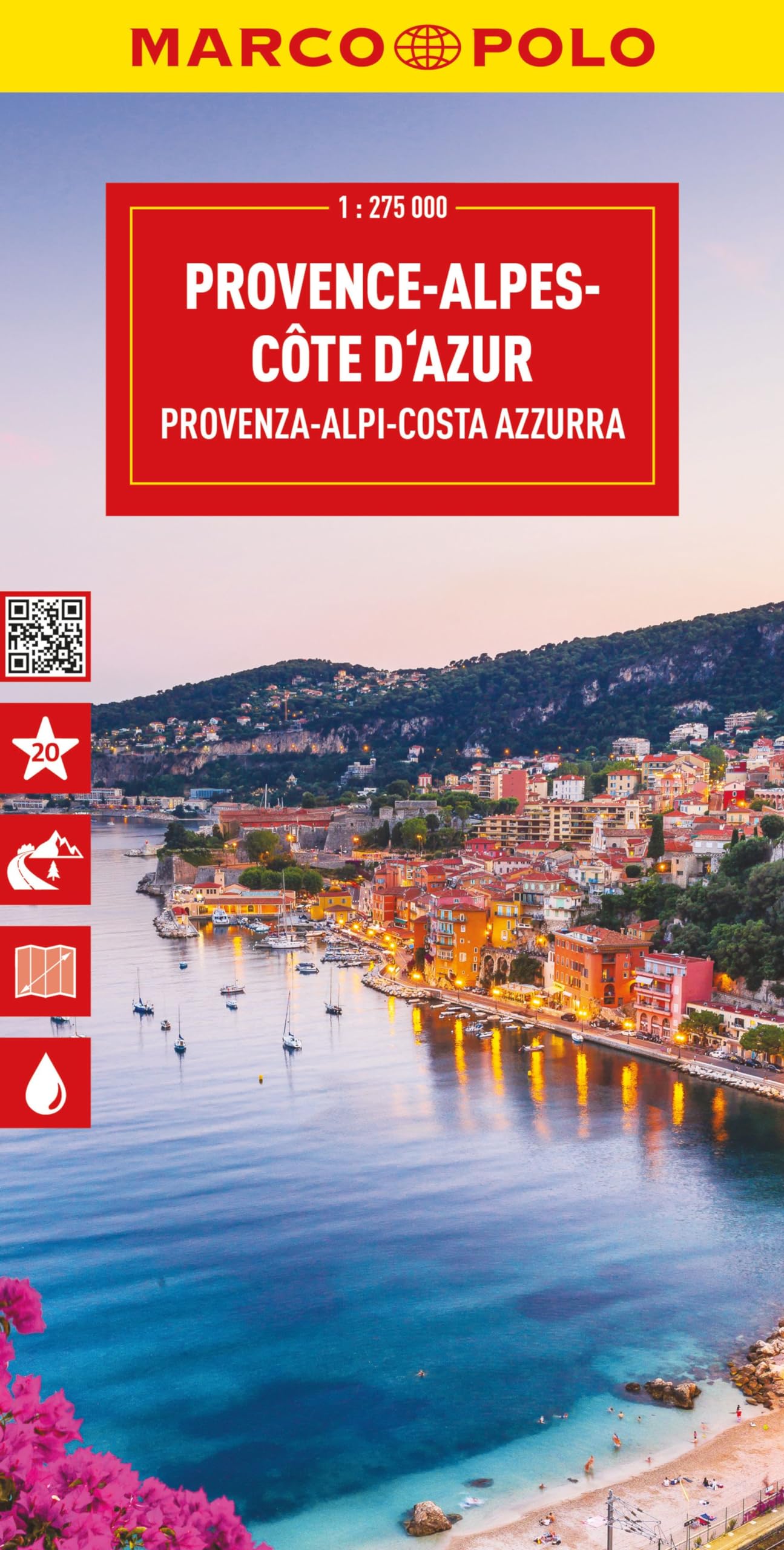 Provence Alps Cote D'Azur Marco Polo Map book