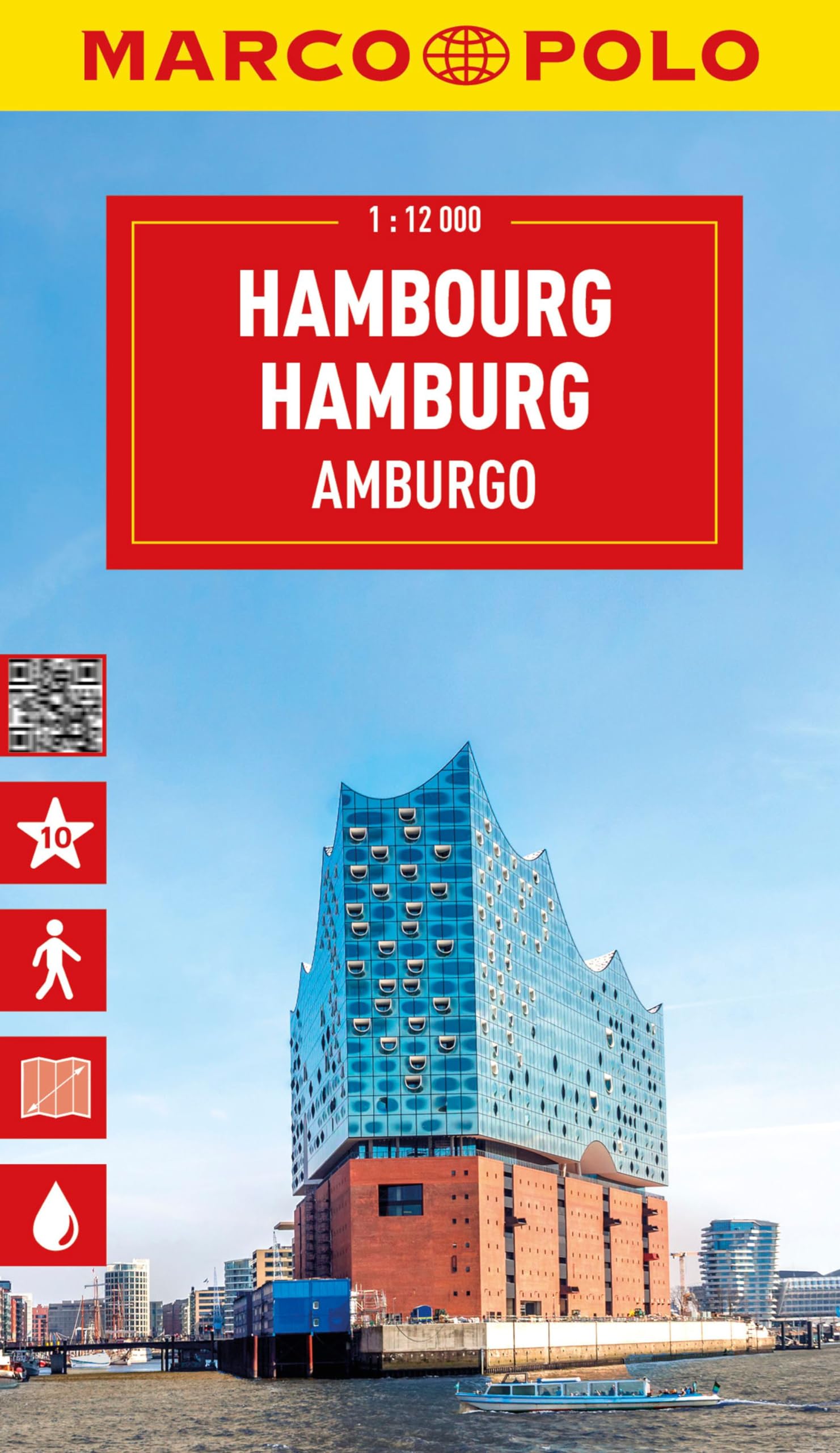 MARCO POLO Cityplan Hamburg 1:12.000 Leisure, Home & Garden