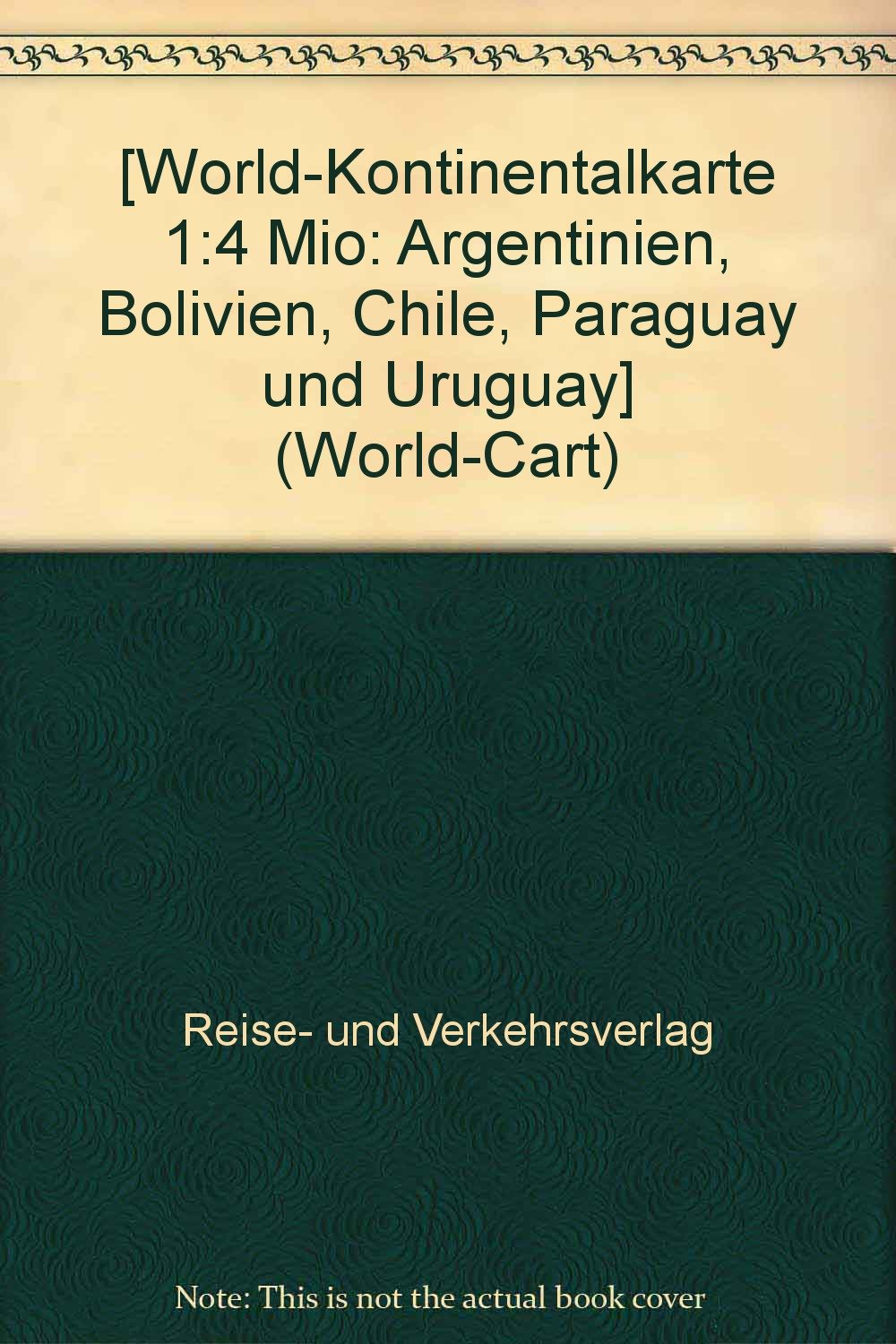 Bertelsmann Karten, Südamerika, Süd Maps & Plans