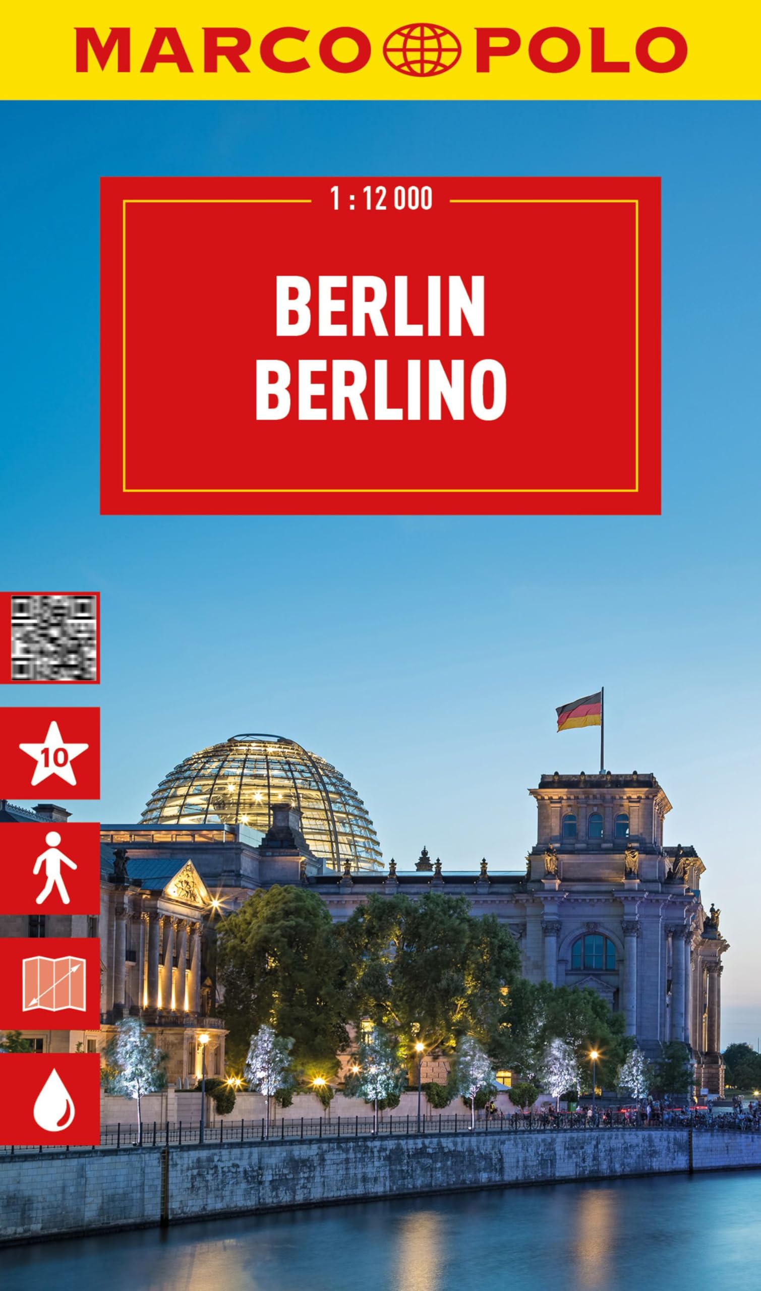 MARCO POLO Cityplan Berlin 1:12.000 Leisure, Home & Garden