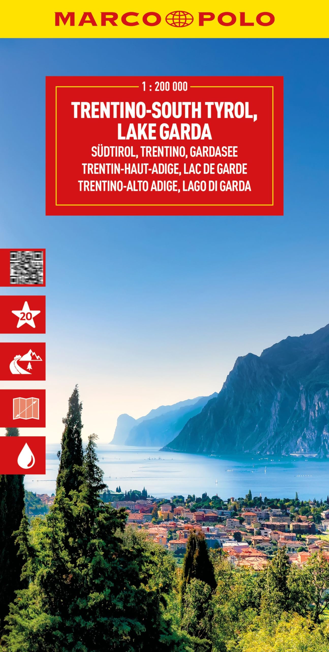 MARCO POLO Reisekarte Italien 03 Südtirol, Trentino, Gardasee 1:200.000 Leisure, Home & Garden
