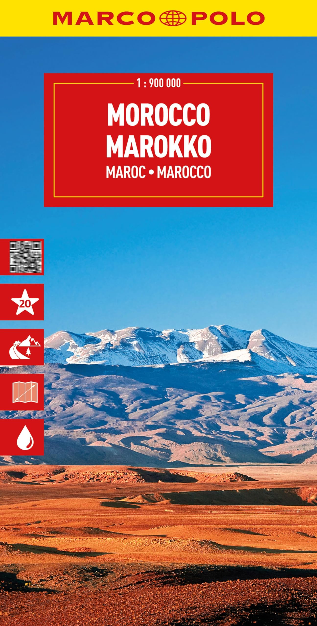 MARCO POLO Reisekarte Marokko 1:900.000 Leisure, Home & Garden