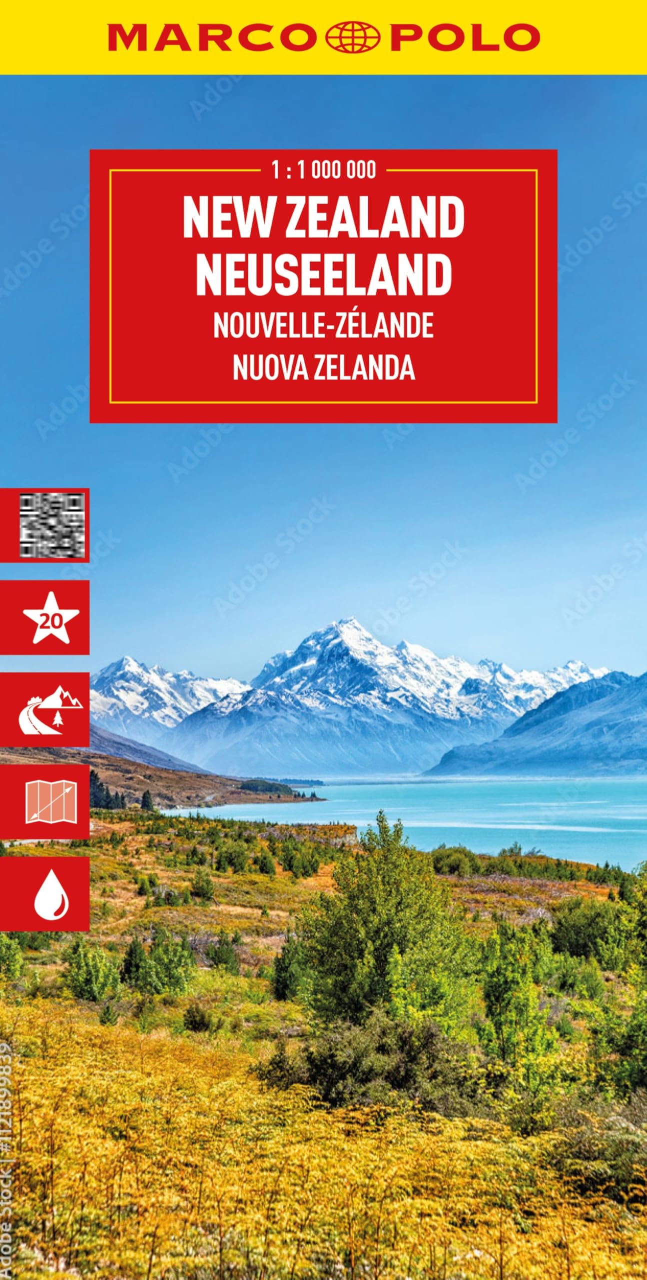 MARCO POLO Reisekarte Neuseeland 1:1 Mio. Leisure, Home & Garden