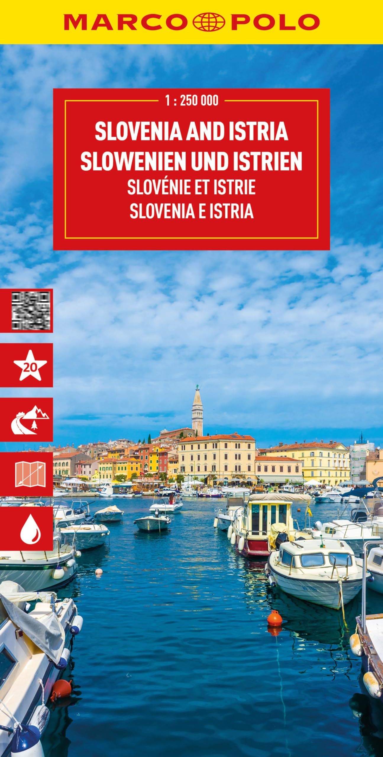 MARCO POLO Reisekarte Slowenien und Istrien 1:250.000 Leisure, Home & Garden