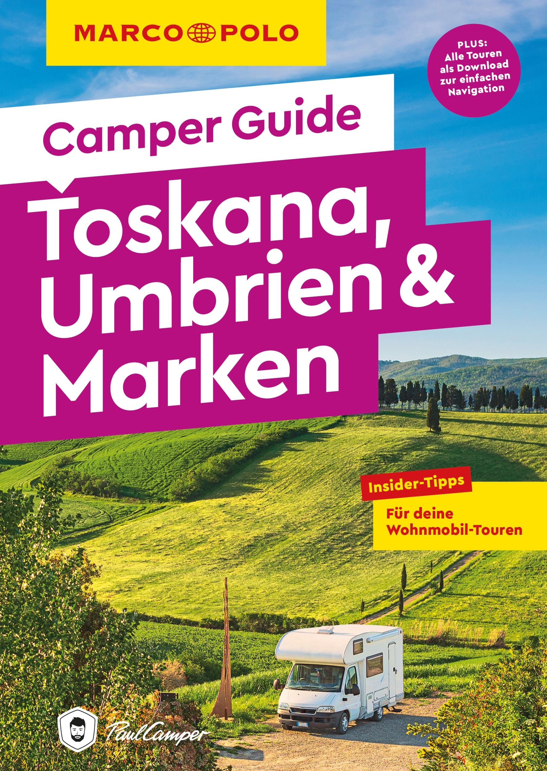 MARCO POLO Camper Guide Toskana, Umbrien & Marken Leisure, Home & Garden