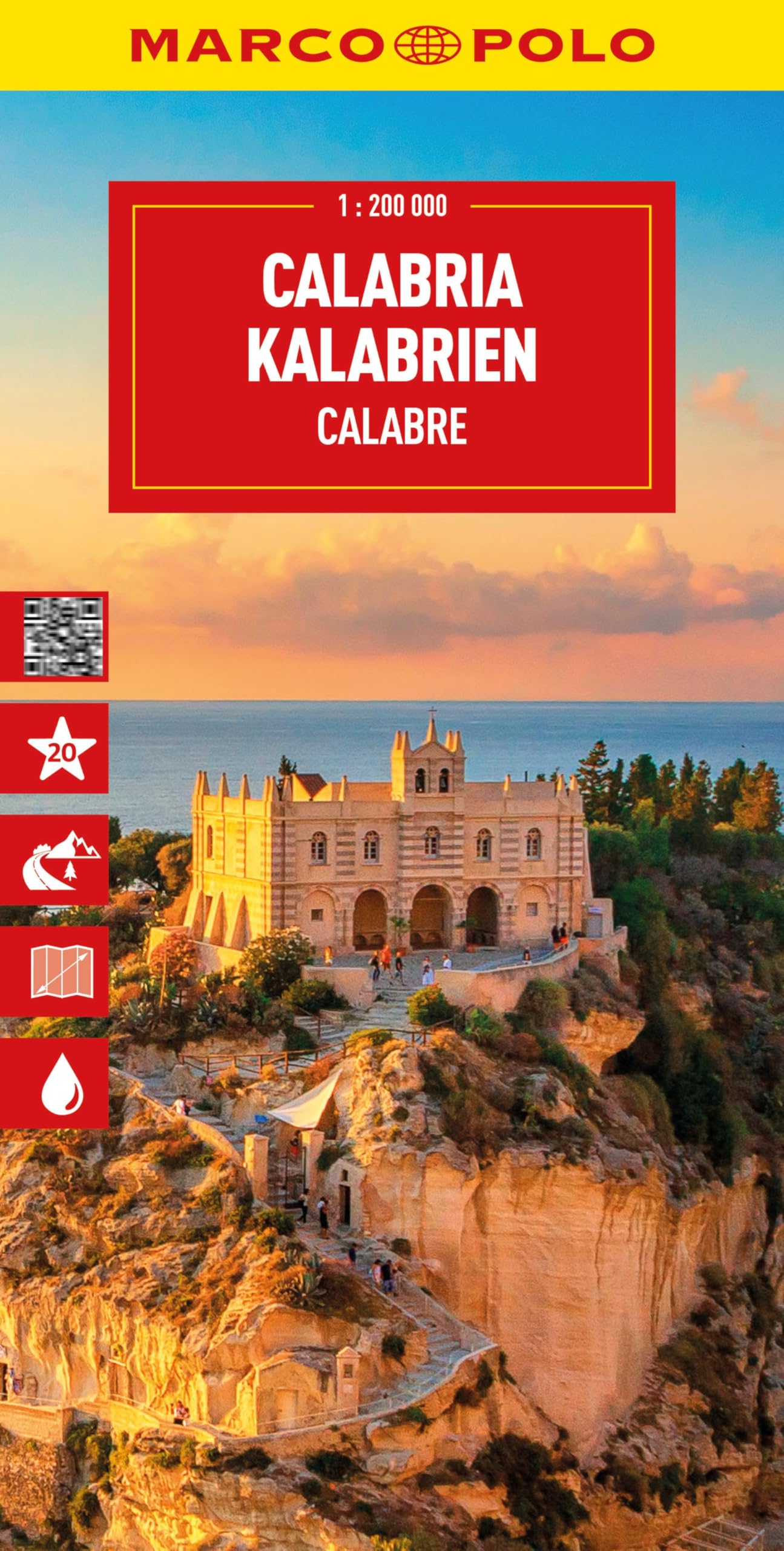 MARCO POLO Reisekarte Italien 13 Kalabrien 1:200.000 Leisure, Home & Garden
