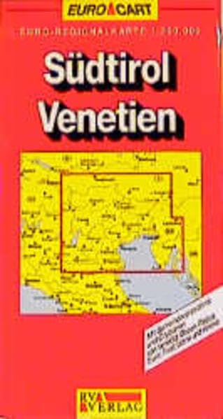 RV Euro-Regionalkarte 1:300 000 Südtirol/Venetien Leisure, Home & Garden