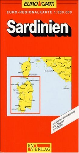 RV Euro-Regionalkarte 1:300 000 Sardinien Maps & Plans