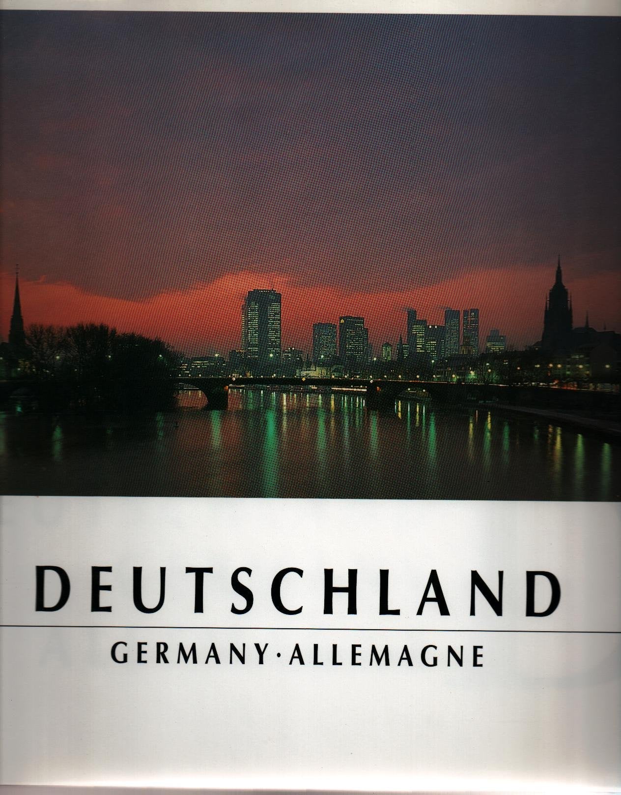 Deutschland. Germany. Allemagne. Bildlegenden in deutsch, englisch und französisch Social Sciences