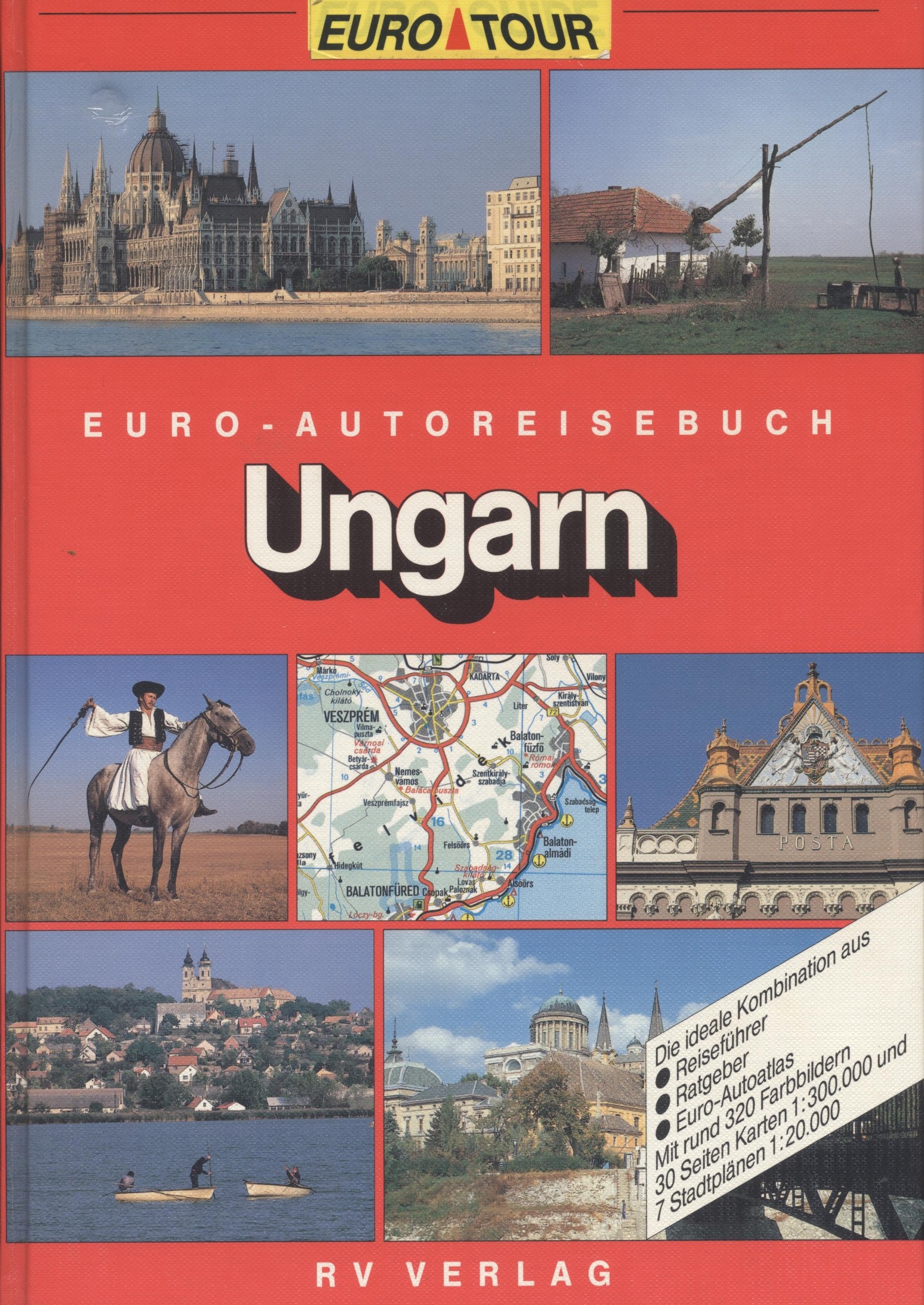 Euro-Autoreisebuch Ungarn Science Books