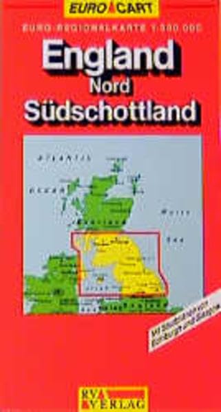Grossbritannien. 1:300000 / Nordengland - Südschottland (GeoCenter Euro Map S.) Leisure, Home & Garden