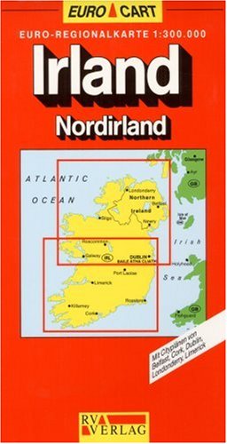 RV Euro-Regionalkarte 1:300 000 Irland / Nordirland Leisure, Home & Garden