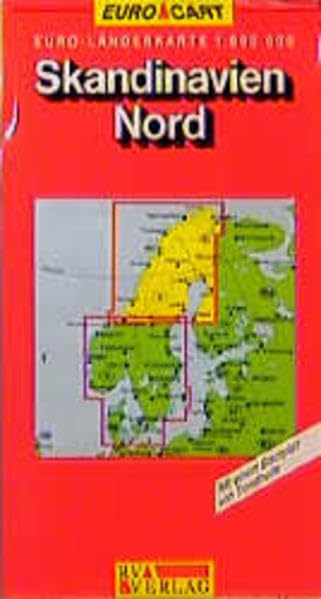 Skandinavien (Nord): 1:800000 (MARCO POLO Länderkarten) Leisure, Home & Garden