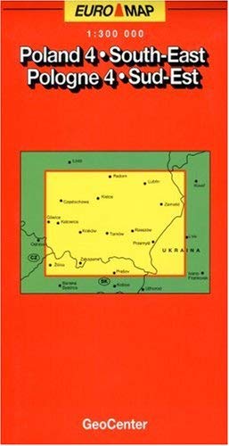 RV Euro-Regionalkarte 1:300 000 Polen - Südost, Polnisches Hochland, Beskiden, Tatra Leisure, Home & Garden
