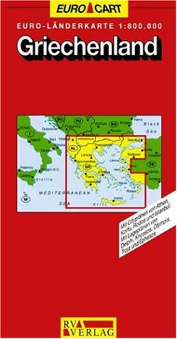 RV Euro-Länderkarte 1:800 000 Griechenland Leisure, Home & Garden