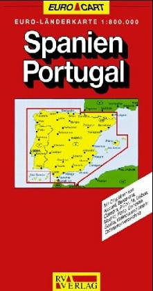 Espagne portug.1/800000 (rout) (Verlag R.V. Car) Maps & Plans