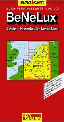 Benelux 1 : 500 000. RV- Karte. ( Große RV Länderkarte). Maps & Plans