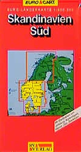 Skandinavien (Süd): Südnorwegen, Südschweden, Dänemark. 1:800000 (MARCO POLO Länderkarten) Leisure, Home & Garden