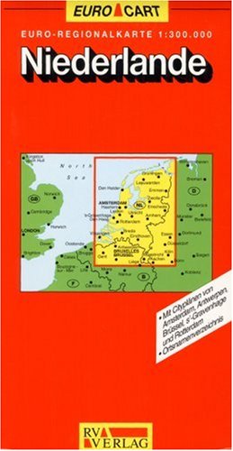 RV Euro-Regionalkarte 1:300 000 Niederlande Leisure, Home & Garden