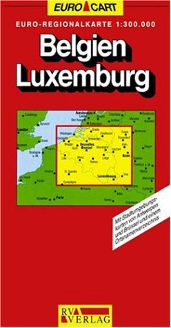 RV Euro-Regionalkarte 1:300 000 Belgien, Luxemburg Leisure, Home & Garden