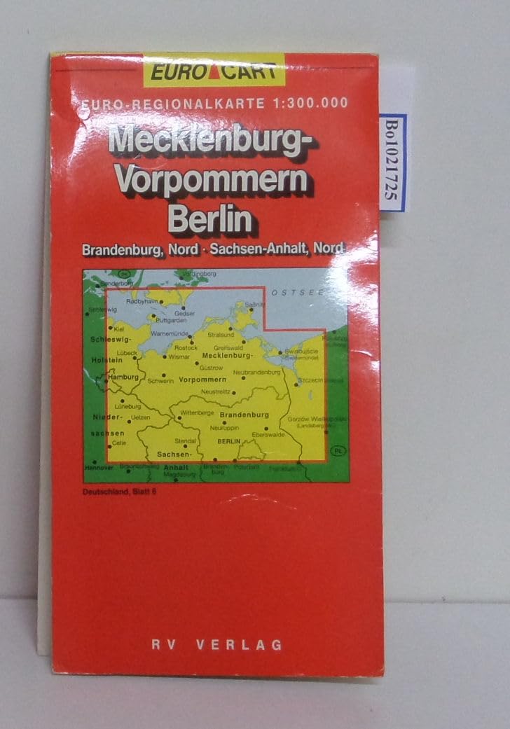 Mecklenburg/Vorpommern/Berlin (Sheet 6) (GeoCenter Euro Map S.) Leisure, Home & Garden