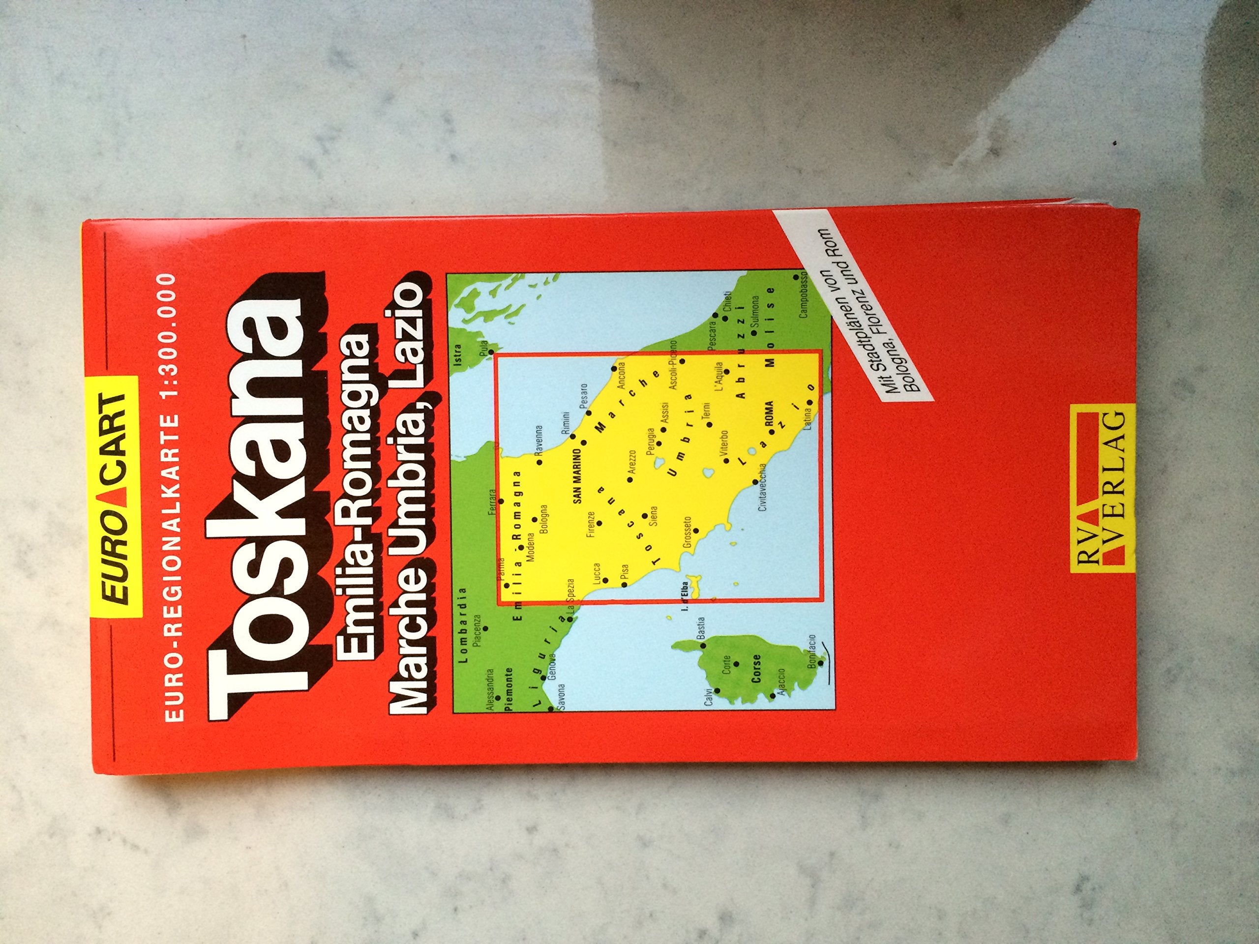 Toskana: Umbrien, Florenz, Rom. Von Florenz bis Cassino (GeoCenter Euro Map S.) Leisure, Home & Garden