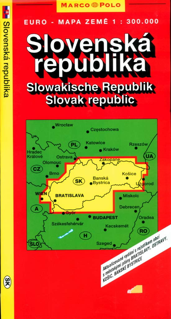 Carte routière : Slovaque (République) book