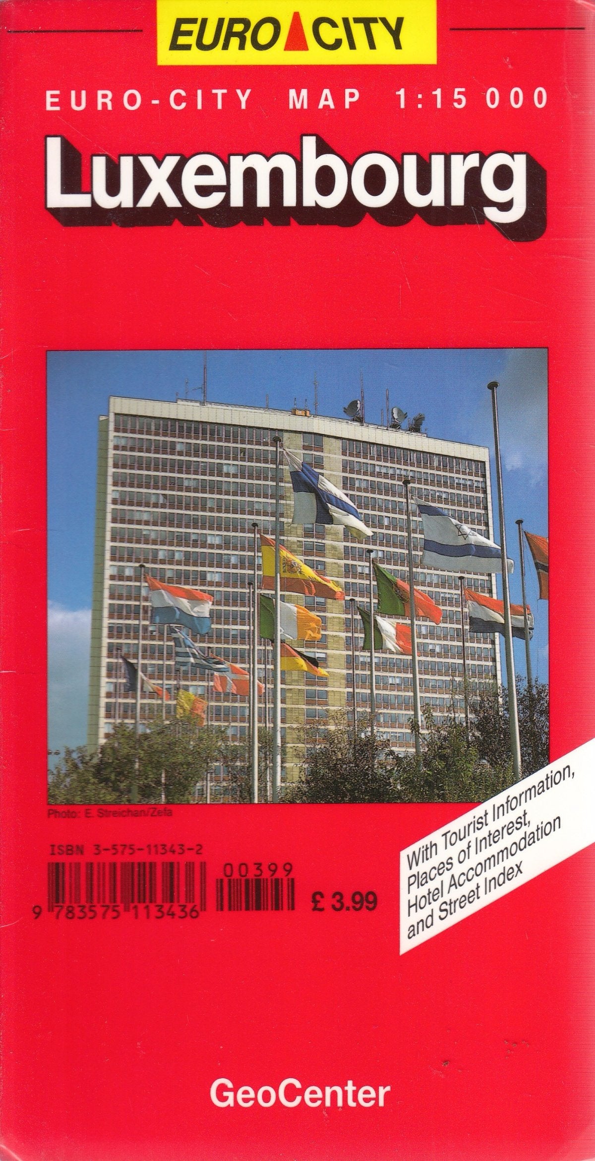 Luxemburg: 1:15000 (GeoCenter City Maps S.) Leisure, Home & Garden