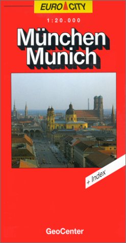 München: Besichtigungsrouten, Nahverkehrsnetz. City-Plan 1:20000 (Euro City Map S.) Leisure, Home & Garden