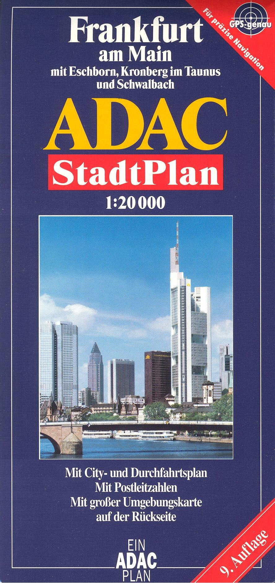 Frankfurt (Euro City Map S.) Leisure, Home & Garden