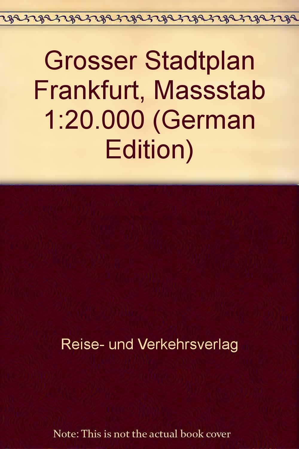 Frankfurt: 1:20000 Maps & Plans