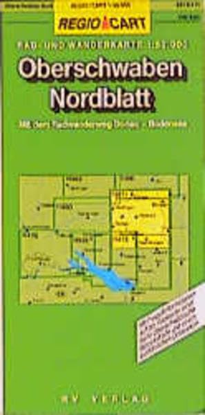 Oberschwaben Nord: Mit dem Radwanderweg Donau-Bodensee. Freizeitinformationen, Karte "Oberschwäbische Barockstrasse" und Ortslexikon. 1:50000 book