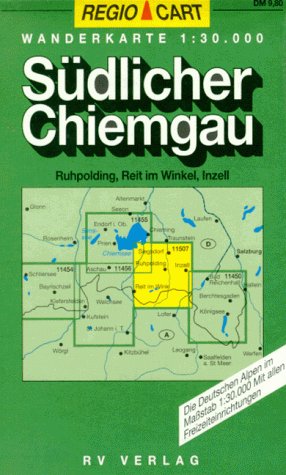 Nr.11507 : Südlicher Chiemgau Maps & Plans