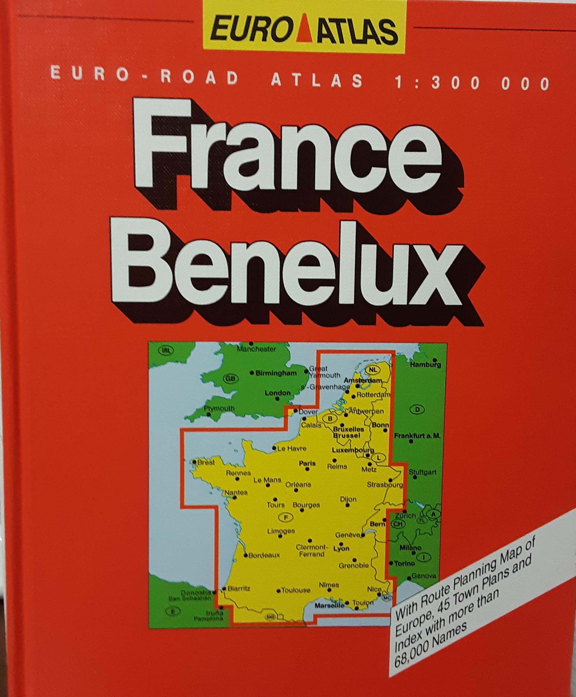 France/Benelux Road Atlas (Euro Atlas S.) Leisure, Home & Garden