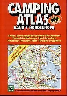 RV Camping- Atlas I. Nordeuropa Ausgabe 89/90 Books