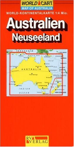 RV World-Kontinentalkarte 1:1,4 Mio. Australien - Neuseeland Leisure, Home & Garden