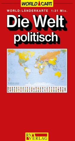 RV World-Länderkarte 1:31 Mio. Die Welt politisch Social Sciences